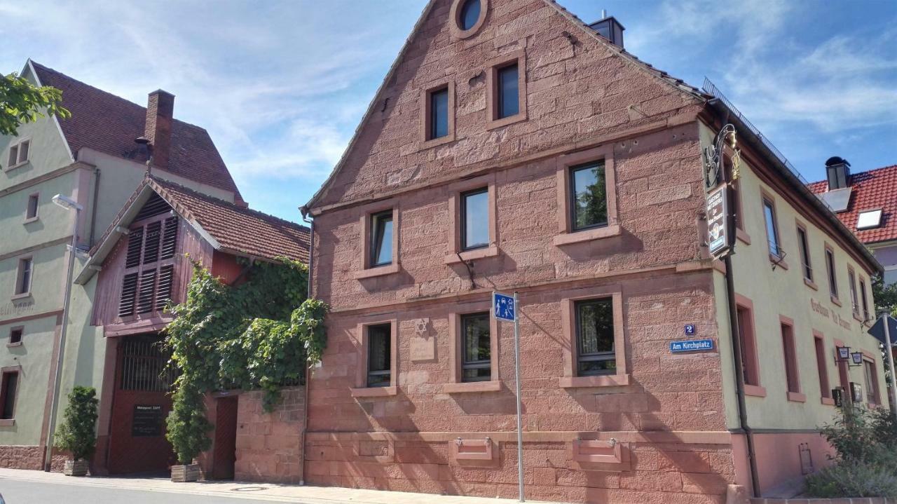 Wirtshaus&Hotel Zur Alten Brauerei Zapf Uettingen Exterior foto